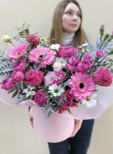 Композиция &laquo;Райский сад&raquo; от интернет-магазина цветов в Ижевске