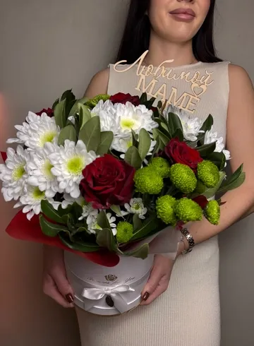 Композиция Любимой маме от интернет-магазина цветов в Ижевске