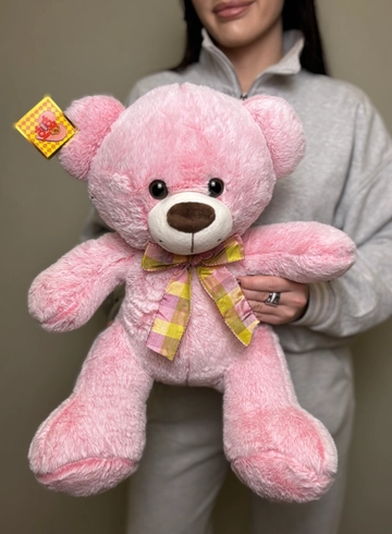Медведь розовый 40см от интернет-магазина цветов в Ижевске