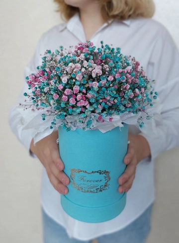 Композиция из гипсофилы &laquo;Океанический бриз&raquo; от интернет-магазина цветов в Ижевске