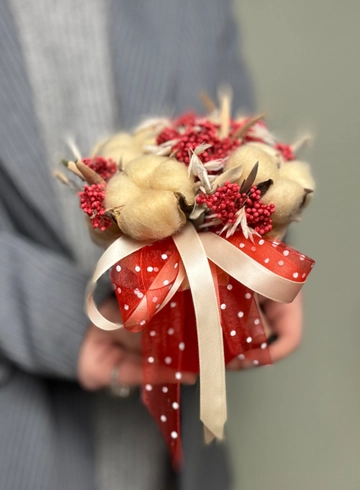 Композиция из сухоцветов «7» от интернет-магазина цветов в Ижевске