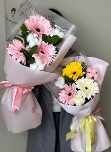 Букет с герберами «Осень» от интернет-магазина цветов в Ижевске