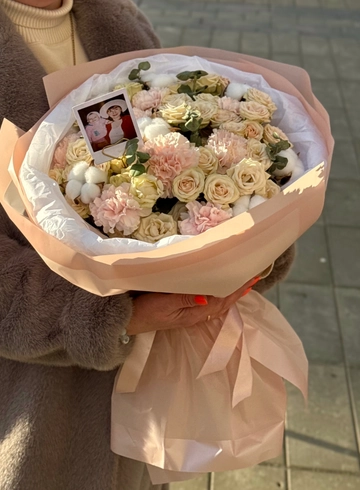 Букет «Мамина забота» от интернет-магазина цветов в Ижевске