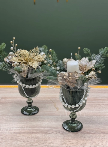 &laquo;Бокал с волшебством&raquo; с нобилисом от интернет-магазина цветов в Ижевске