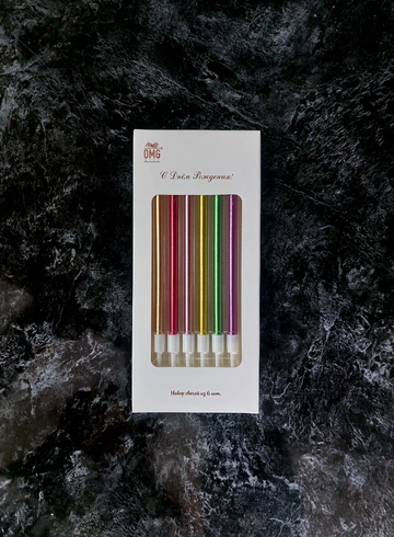 Свечи &laquo;С днем рождения&raquo; от интернет-магазина цветов в Ижевске