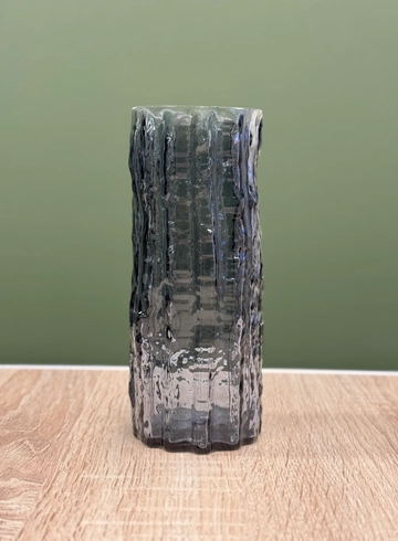 Ваза серый янтарь 19см от интернет-магазина цветов в Ижевске