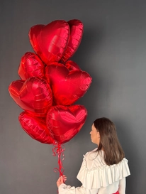 7 шаров - сердца  от интернет-магазина «» в Ижевске