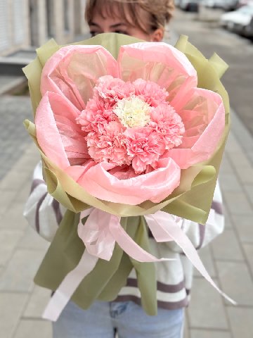 Тренд-букет с диантусами &laquo;Цветик-семицветик&raquo; от интернет-магазина цветов в Ижевске