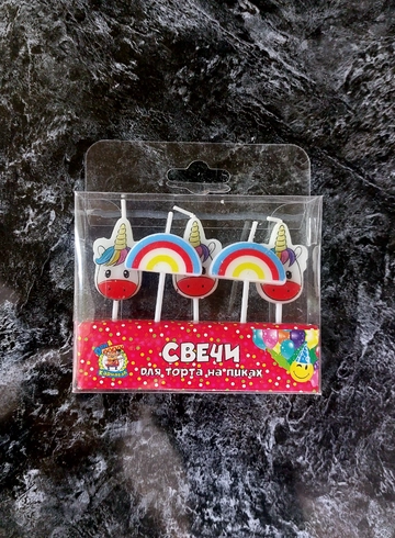 Свечи для торта на пиках от интернет-магазина цветов в Ижевске