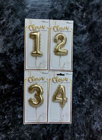 Свечи для торта &laquo;Цифра&raquo;1-9 от интернет-магазина цветов в Ижевске