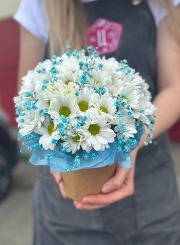 Композиция «Лето» в коробке  от интернет-магазина цветов в Ижевске