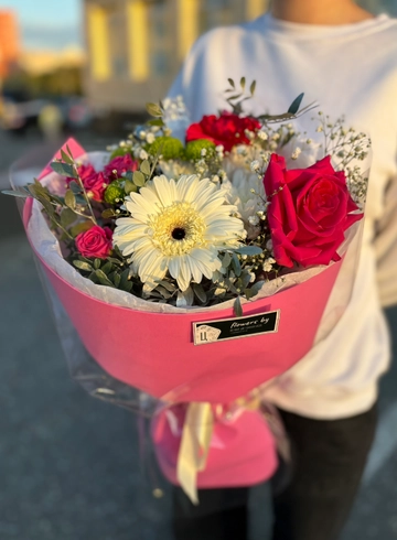 Букет «Сияющая любовь» от интернет-магазина цветов в Ижевске