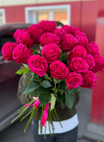 25 роз Эквадор 70см от интернет-магазина цветов в Ижевске