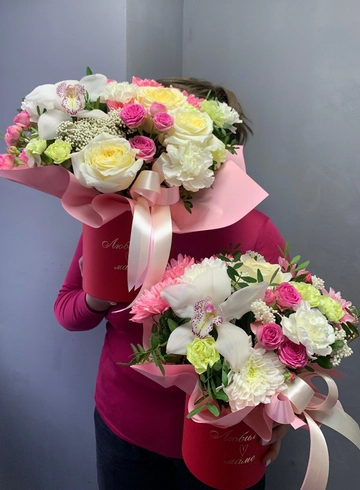 Букет с орхидеей от интернет-магазина цветов в Ижевске