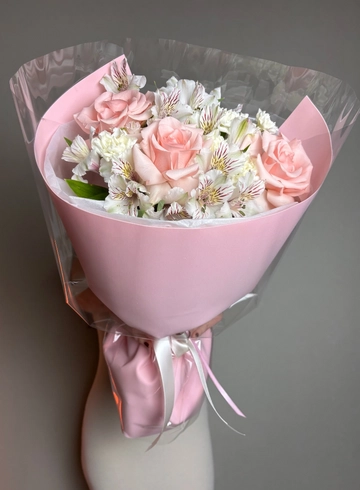 Букет «Нежный поцелуй» от интернет-магазина цветов в Ижевске